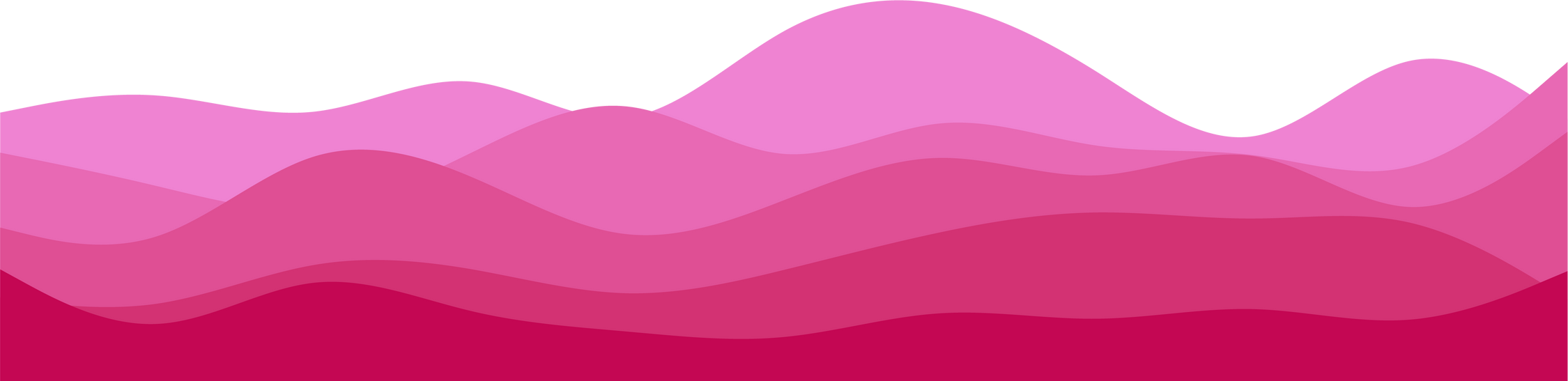pink  Wave layered background